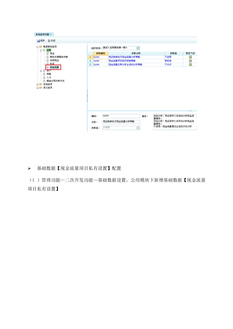 凭证录入现金流量分析用户手册_第3页