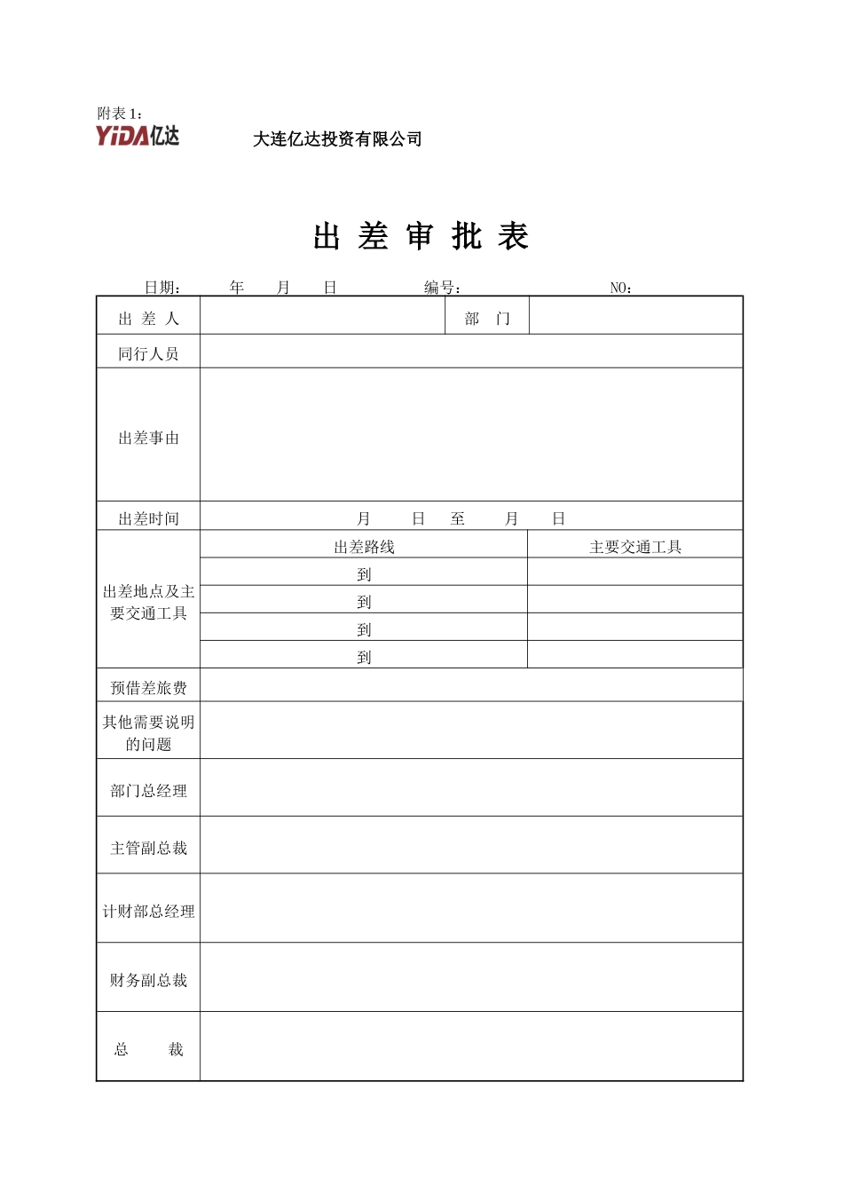 出差管理规定4页111_第3页
