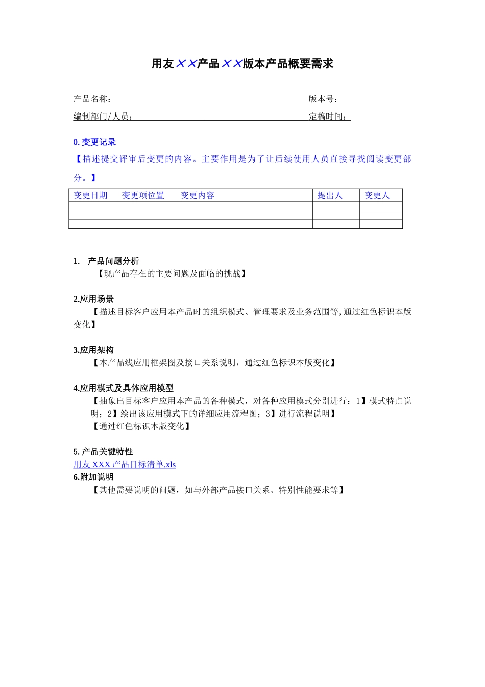 分产品概要需求文档规范_第1页