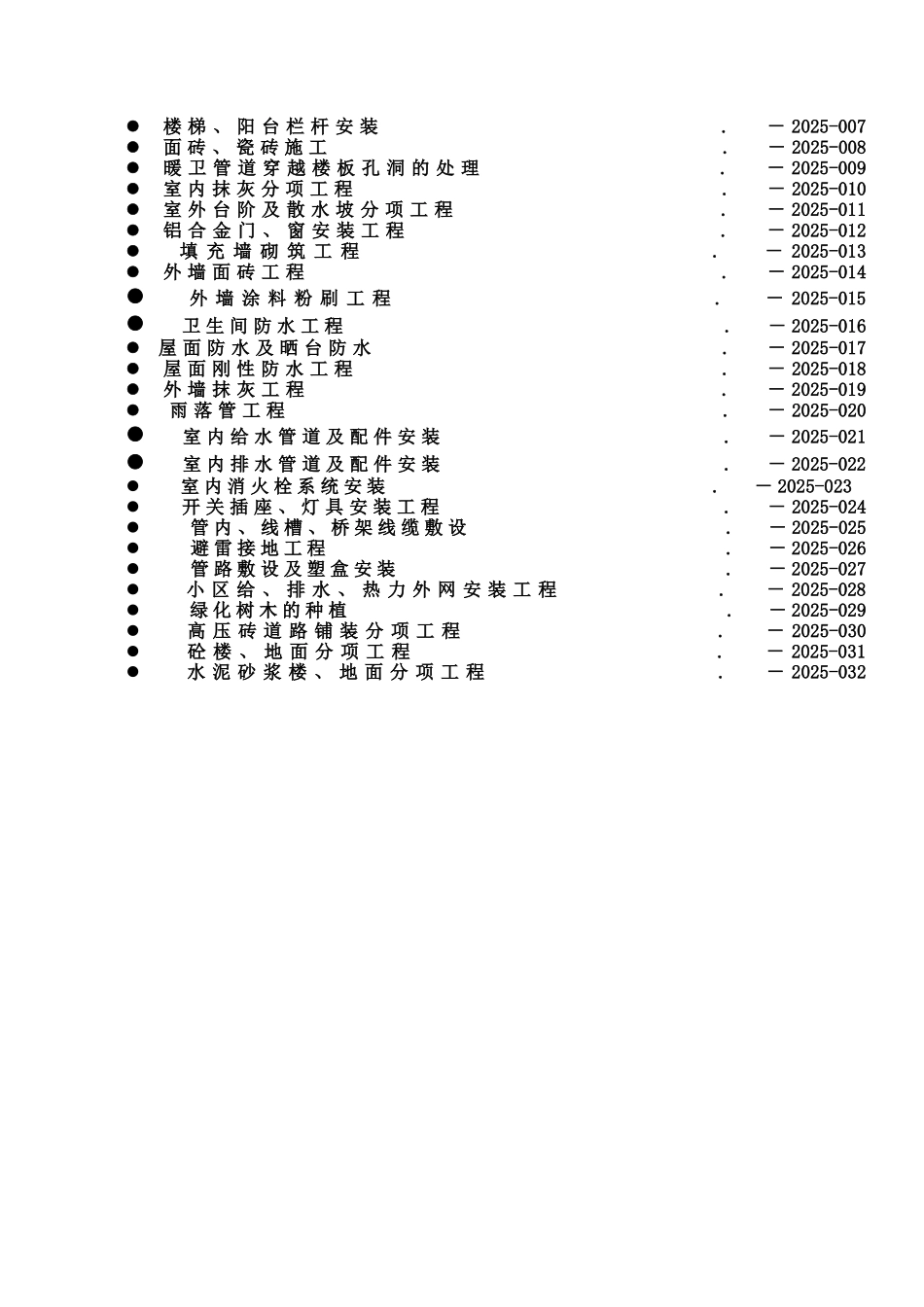 分项工程质量控制手册_第3页