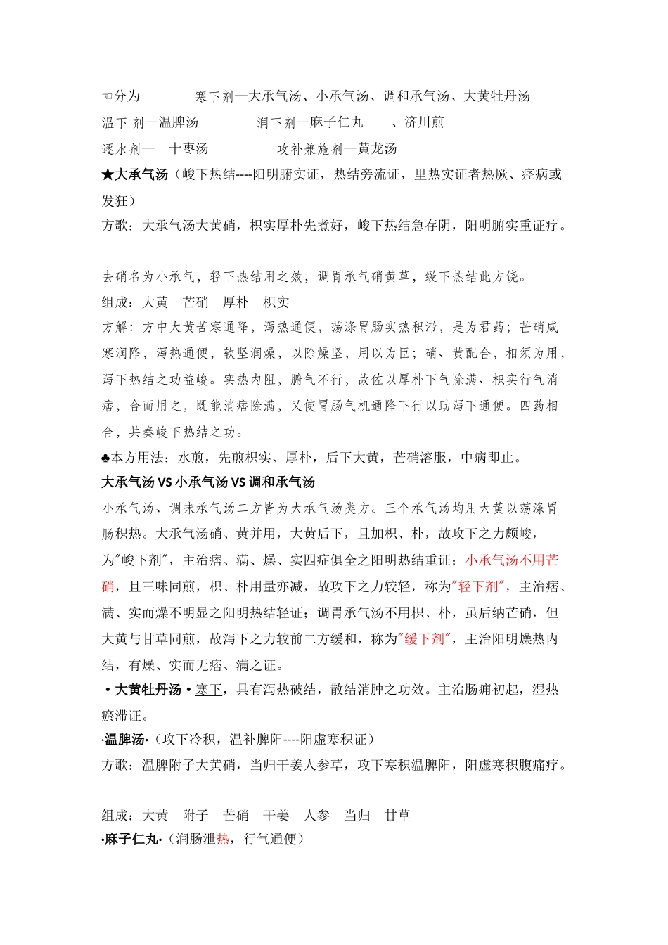 初级中药师卫生职业考试笔记_第3页