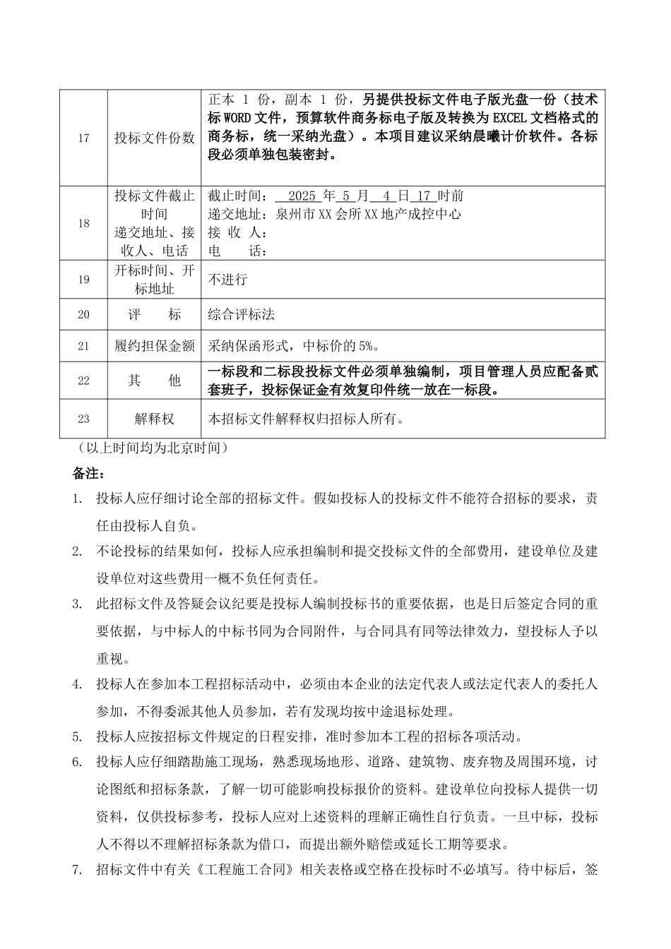 别墅室内装饰工程招标文件_第3页
