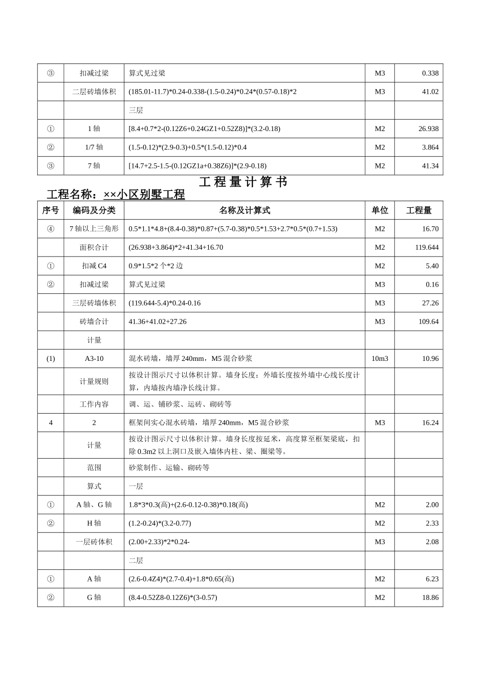 别墅工程三层计算式_第3页