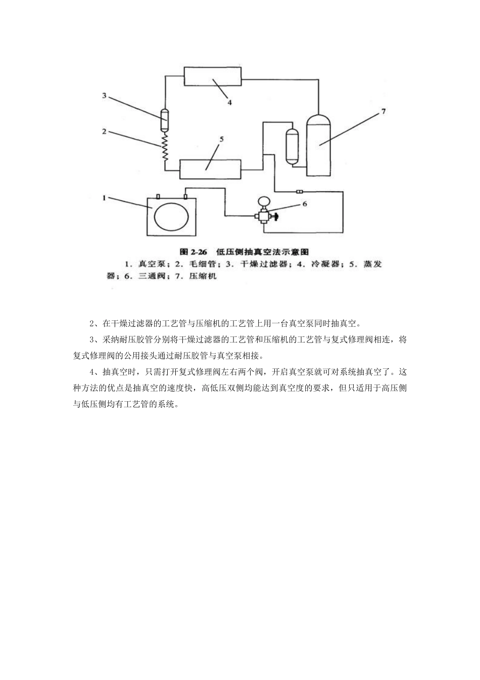 制冷系统的抽真空的几种方法_第2页