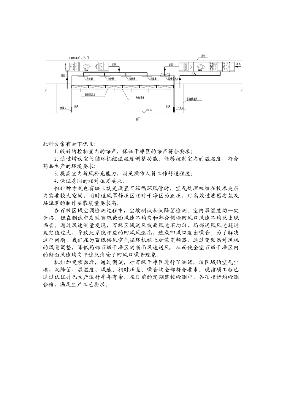 制药企业百级洁净区空调安装案例_第2页