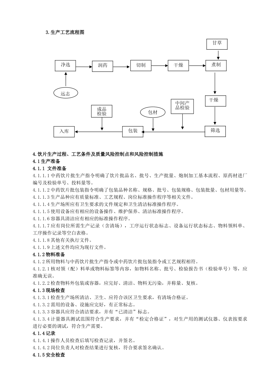 制远志饮片生产工艺规程_第2页