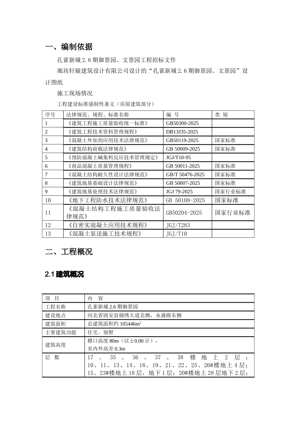 剪力墙结构混凝土工程施工方案_第2页
