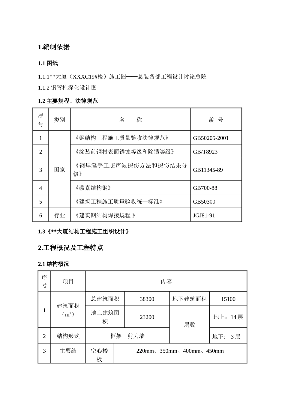 办公楼劲性钢管柱施工方案_第3页