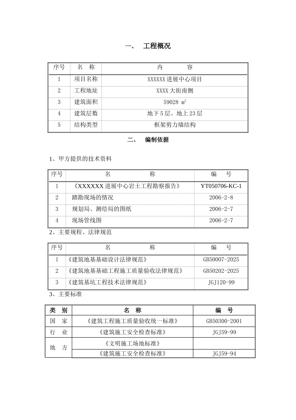 办公楼工程土方开挖施工方案_第3页