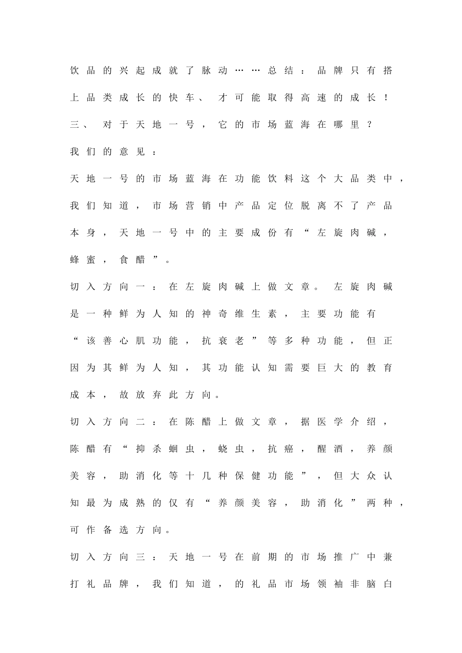 功能饮品广告宣传实施方案精品策划方案_第3页