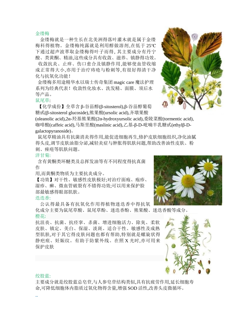 化妆品成分介绍_第1页
