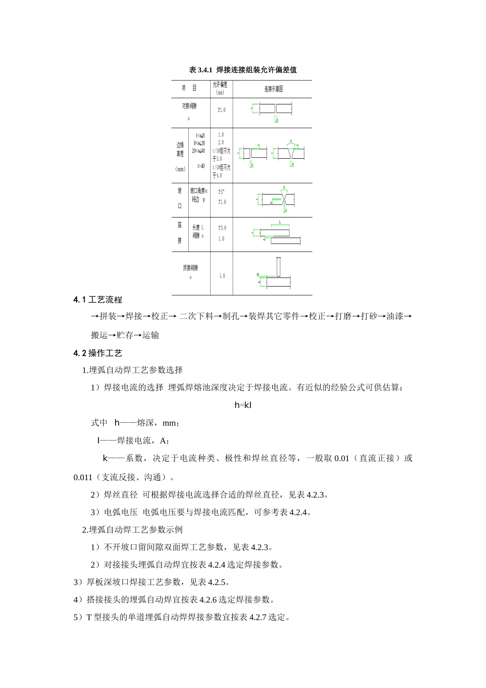 北京市埋弧自动焊焊接工艺标准_第3页