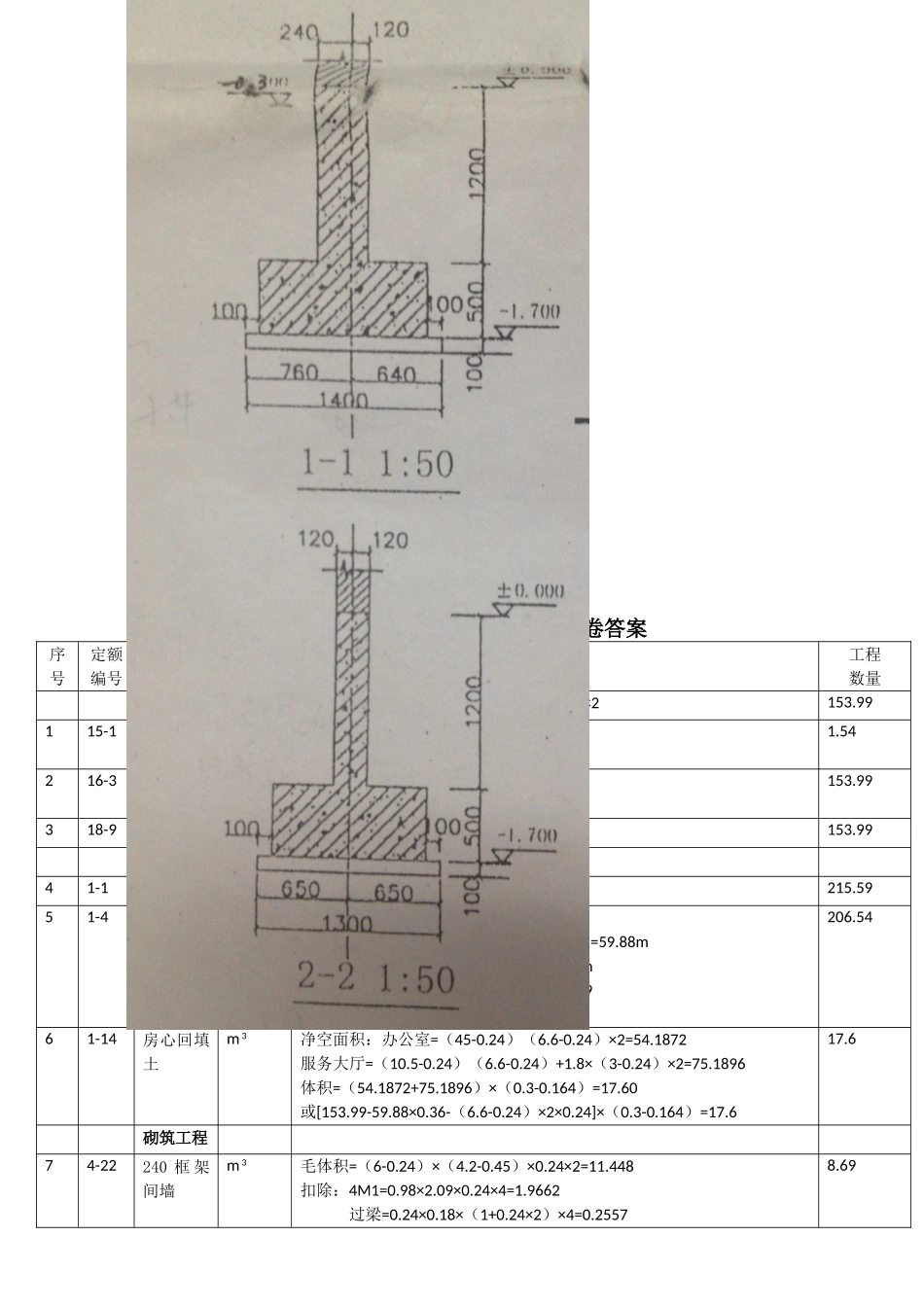 北京市建筑业土建造价员岗位考核试题_第3页