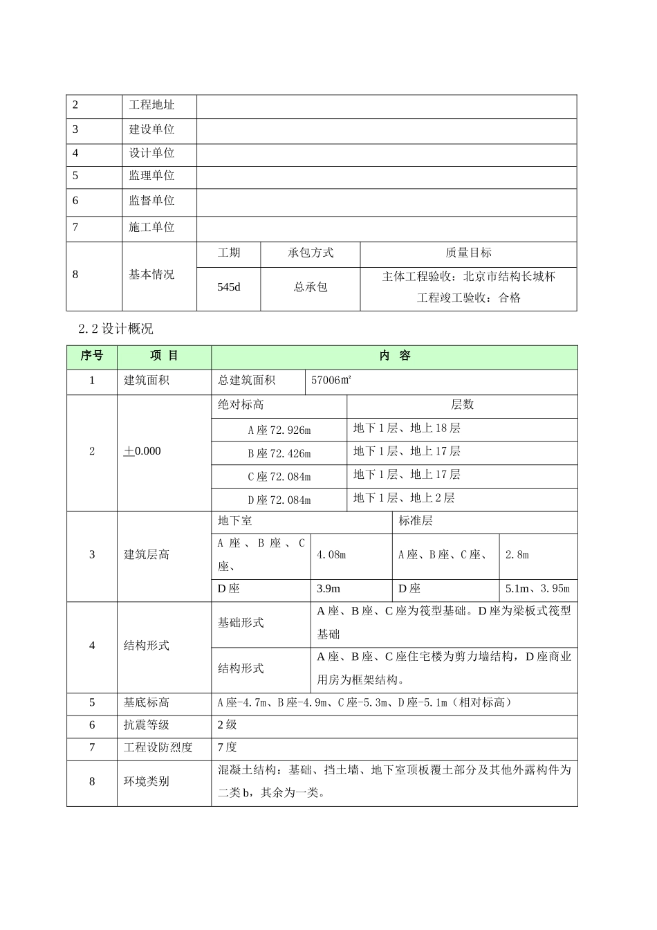北京某住宅小区项目测量施工方案_第3页