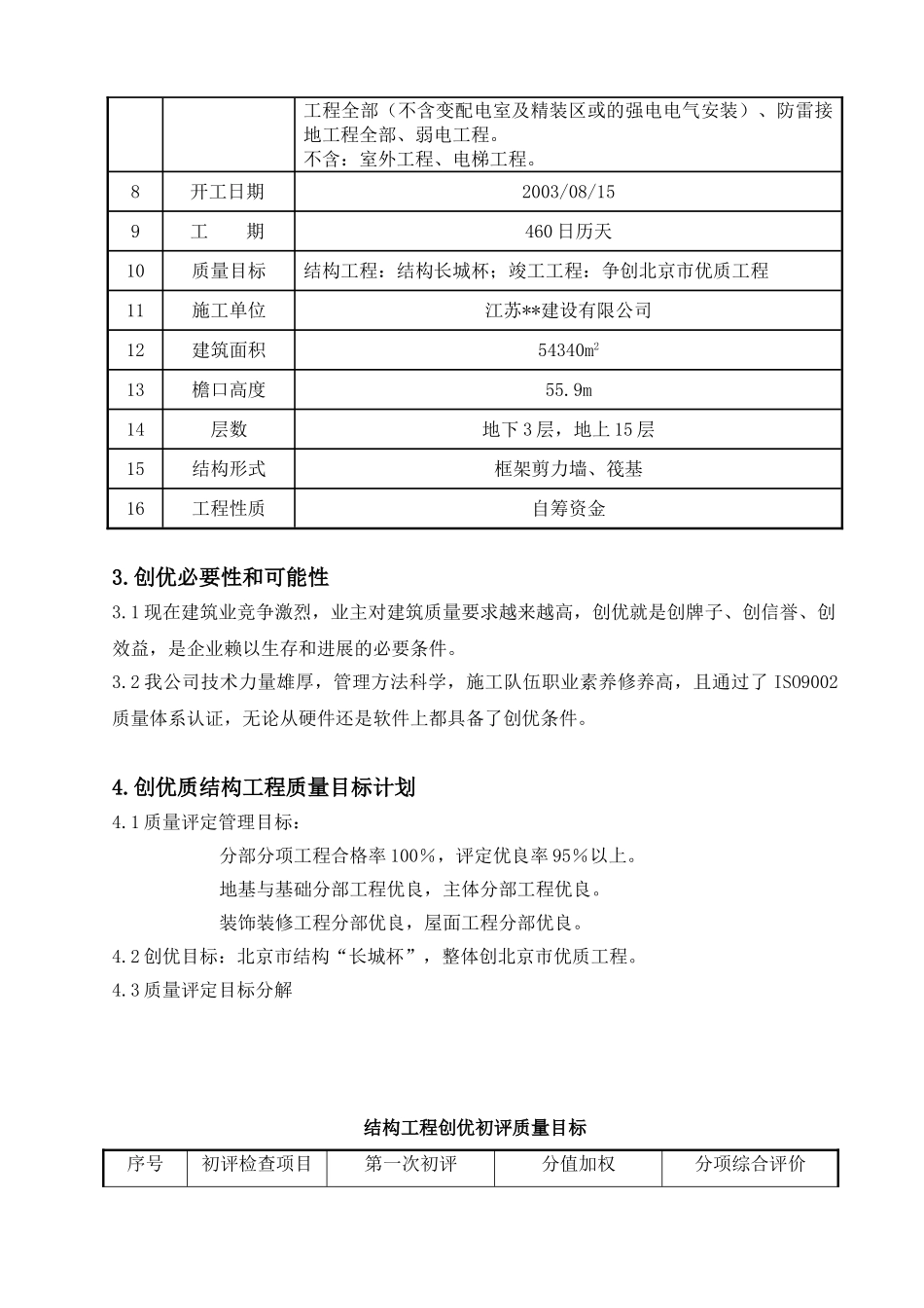 北京某办公综合楼创优计划_第2页