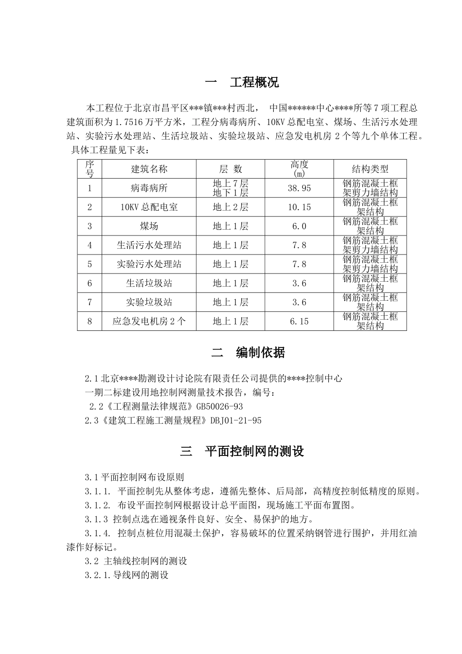 北京某医学科研楼测量施工方案_第2页
