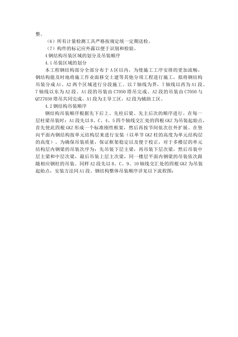 北京某医院旧楼重建工程钢结构施工方案_第2页