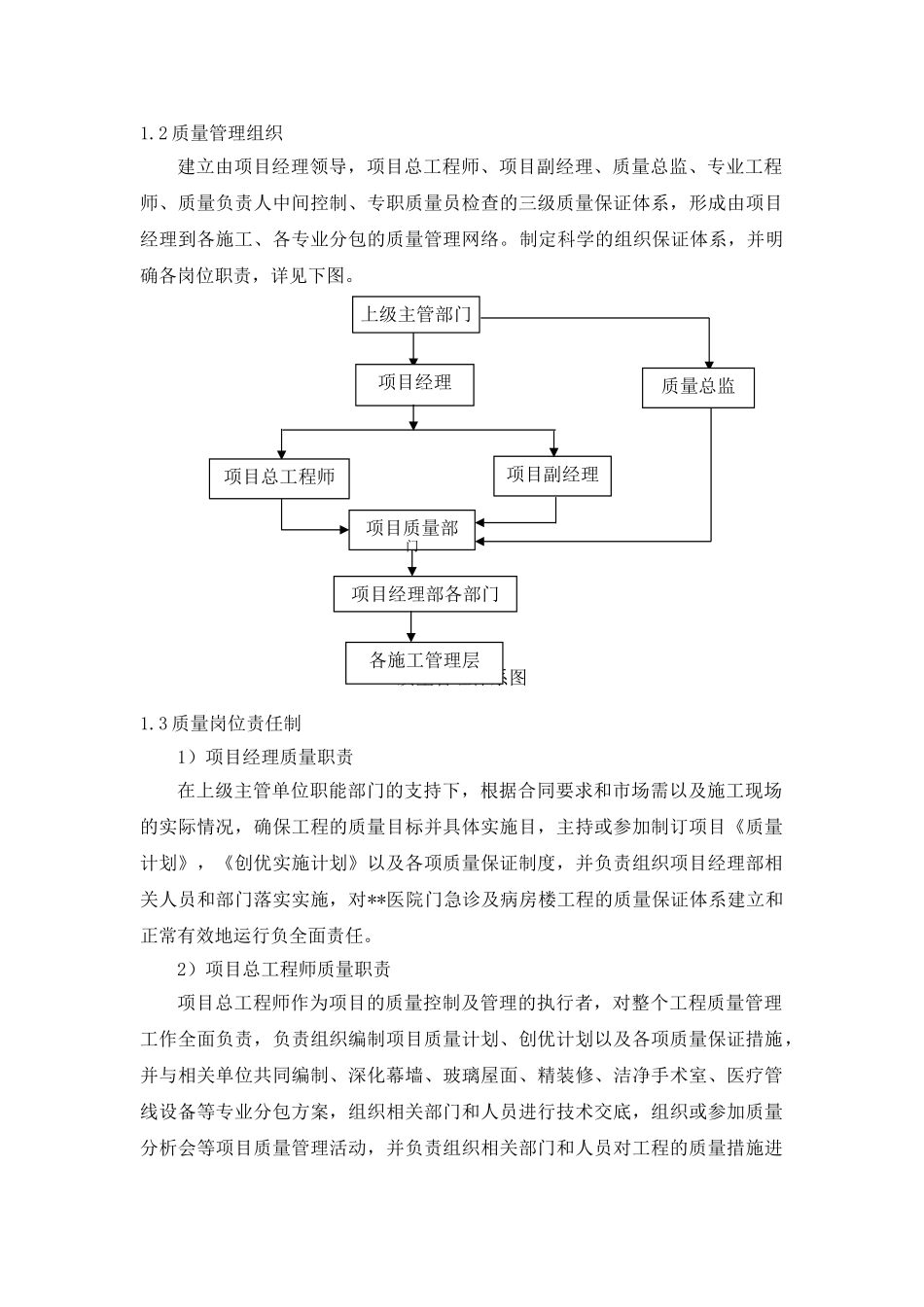 北京某医院病房楼质量保证措施_第3页