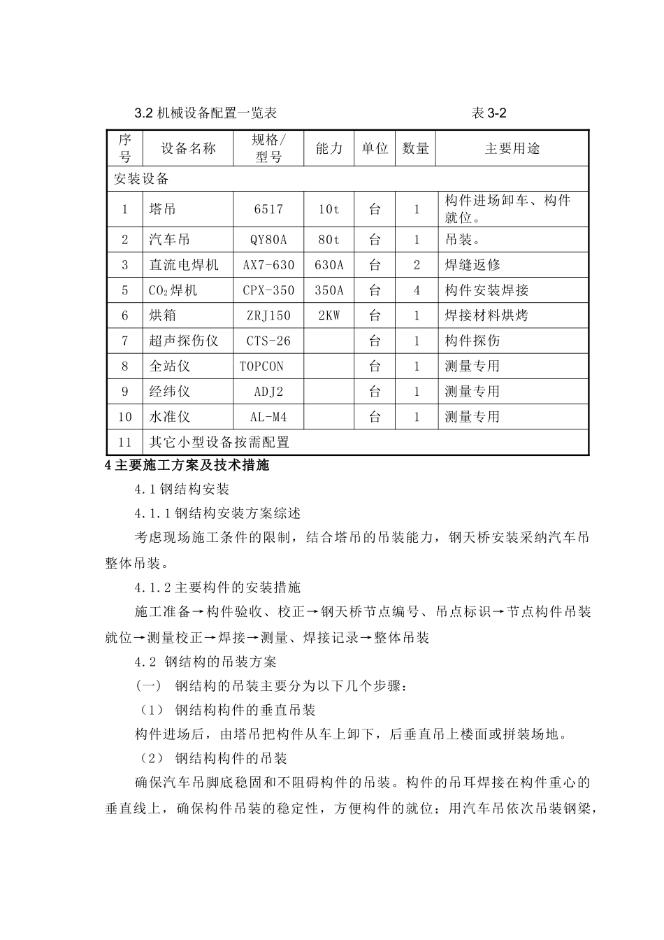 北京某医院钢天桥施工方案_第2页