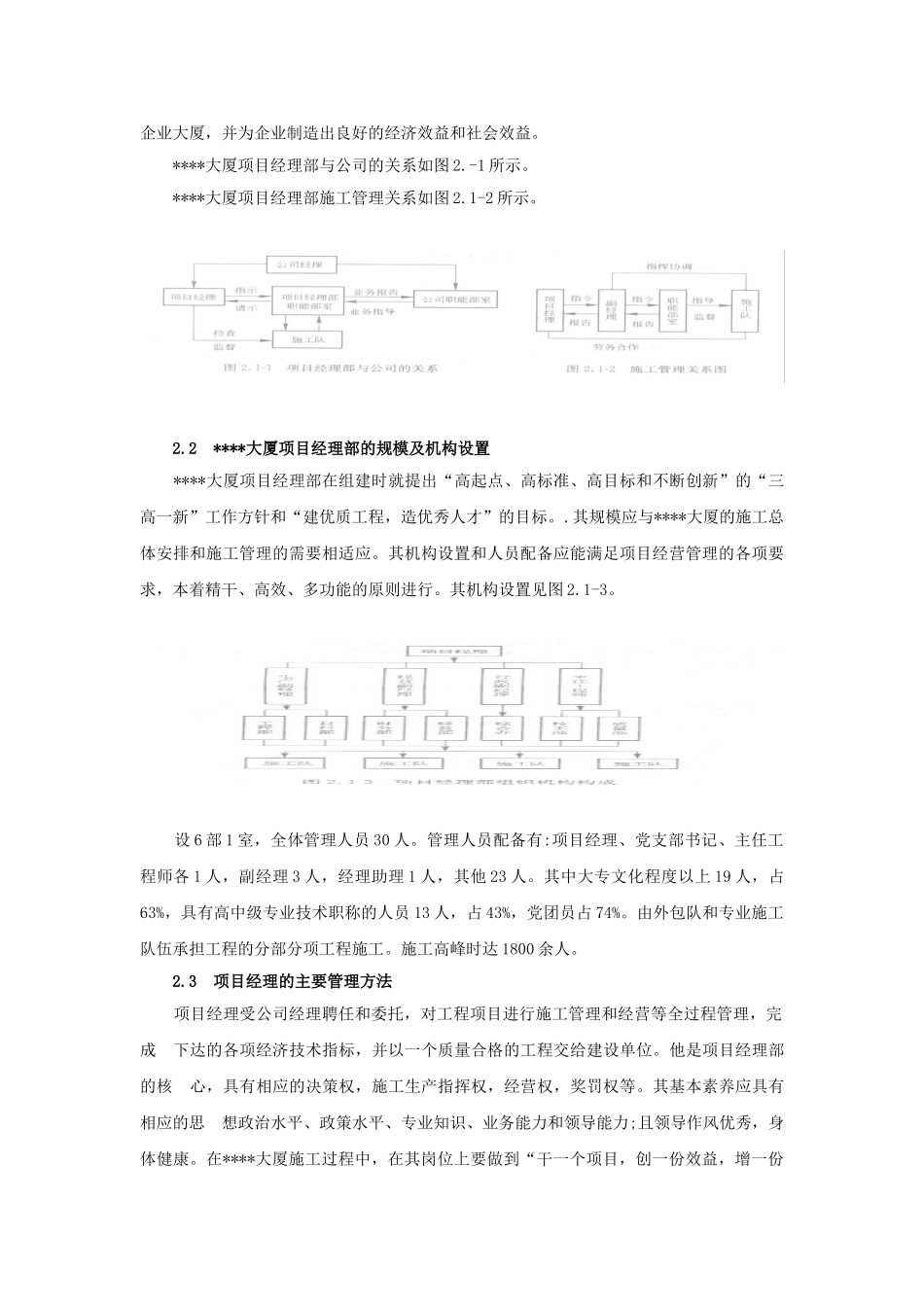 北京某商业大厦工程项目管理总结_第2页