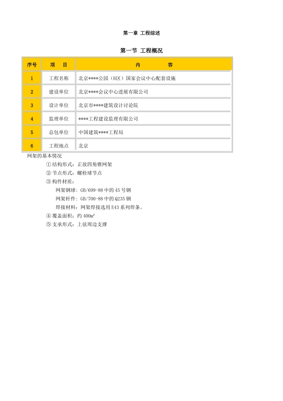 北京某大型会议中心网架施工方案_第2页