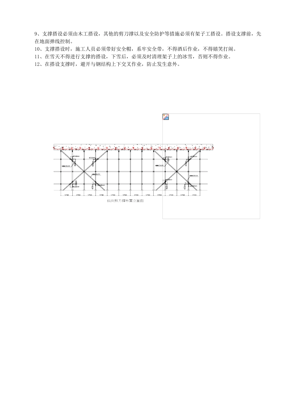 北京某大型图书馆压型钢板支撑施工技术交底_第2页