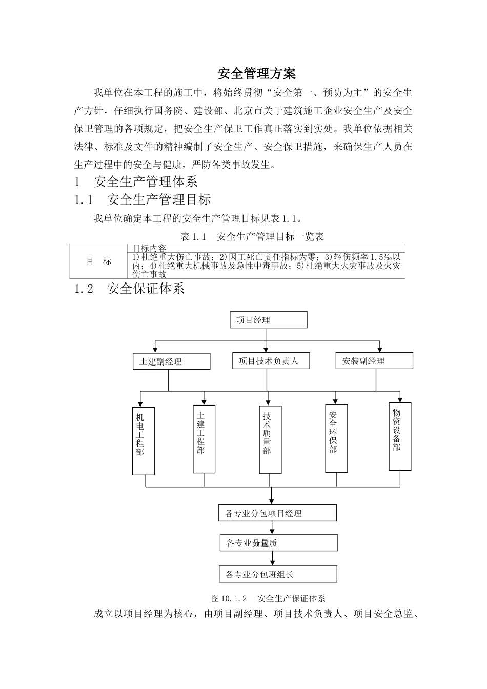 北京某钢结构厂房安全管理方案_第2页
