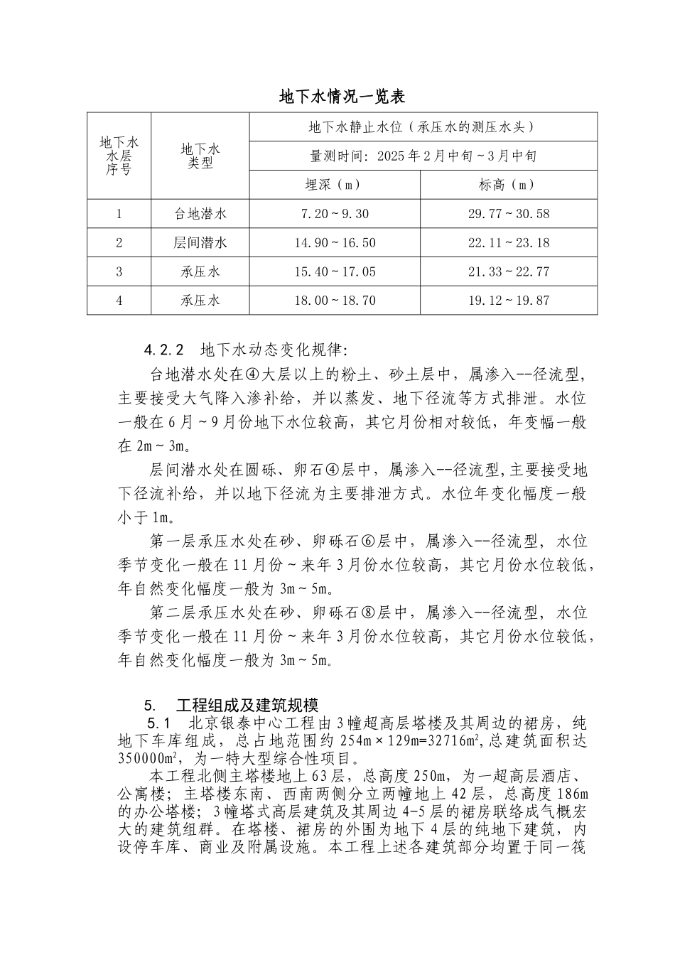 北京银泰中心基坑工程监理规划_第3页