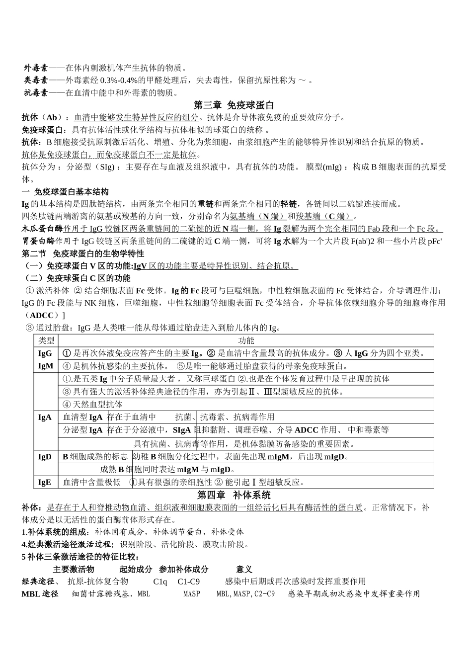 医学免疫学与病原微生物学知识重点_第3页