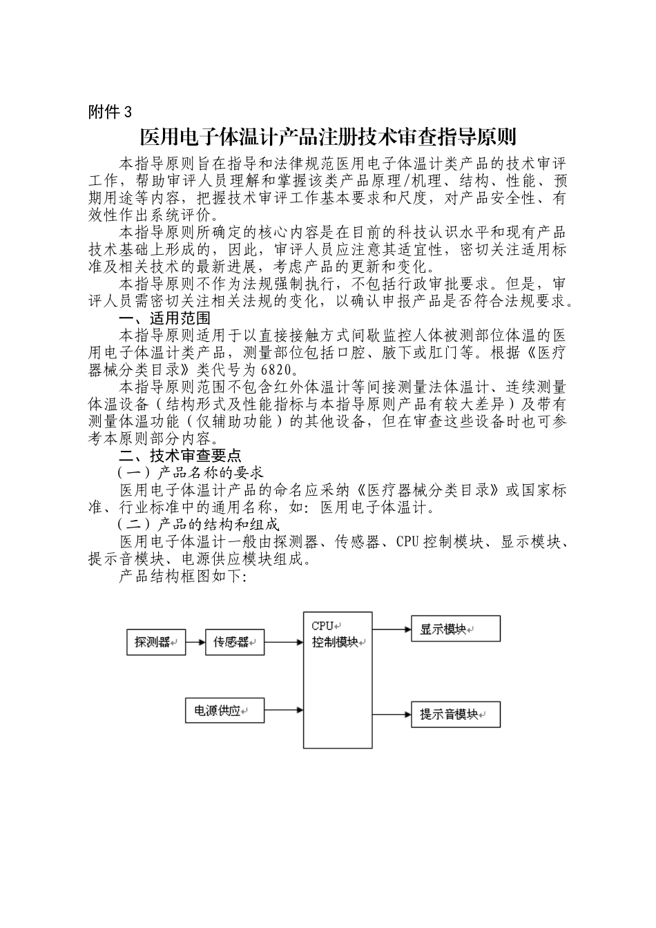 医用体温计产品技术审查_第1页