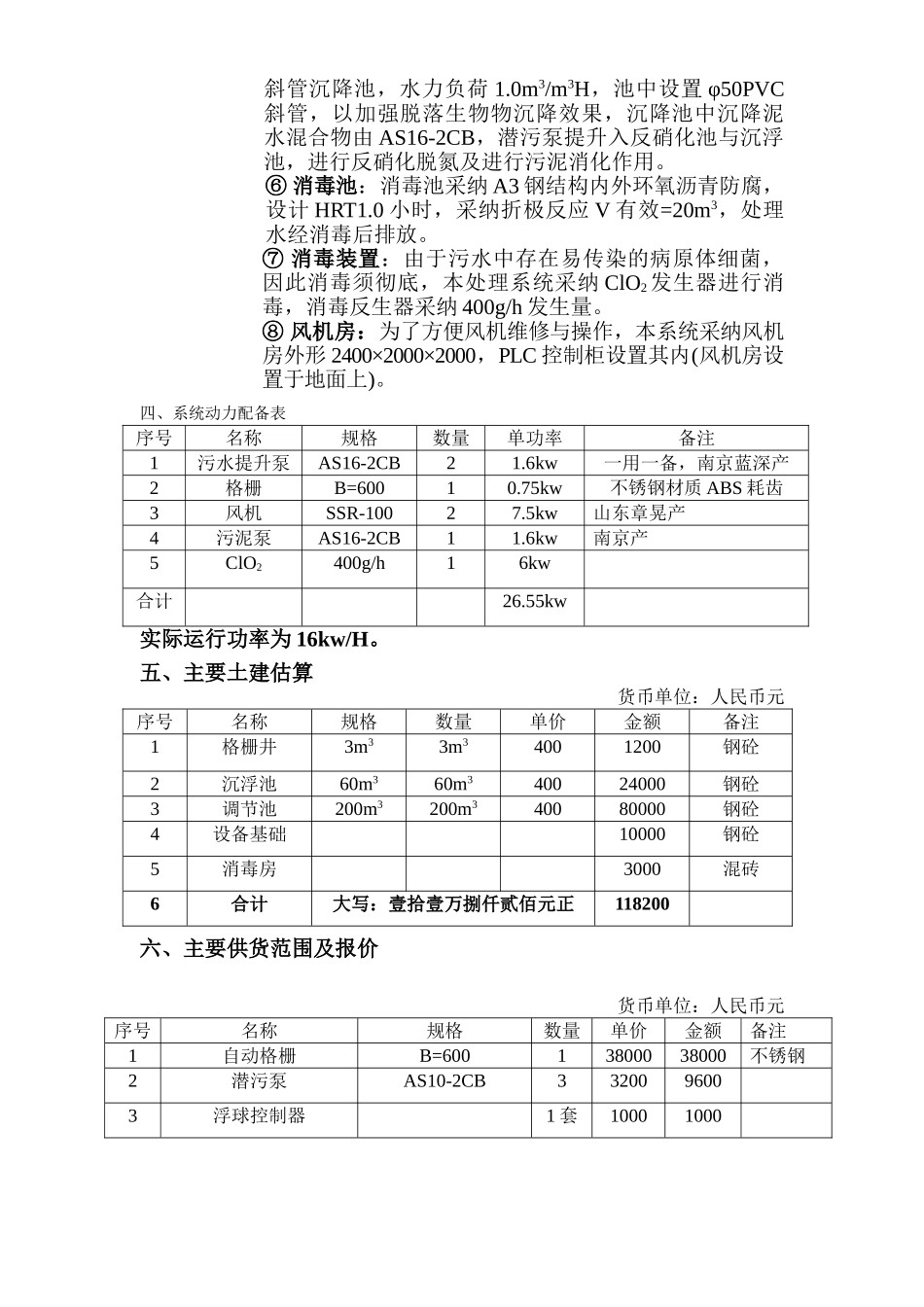 医院污水处理方案_第3页