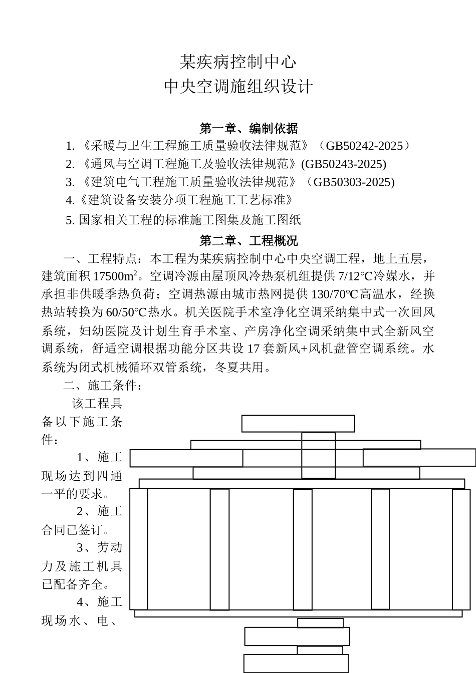 医院通风空调施工组织设计_第1页