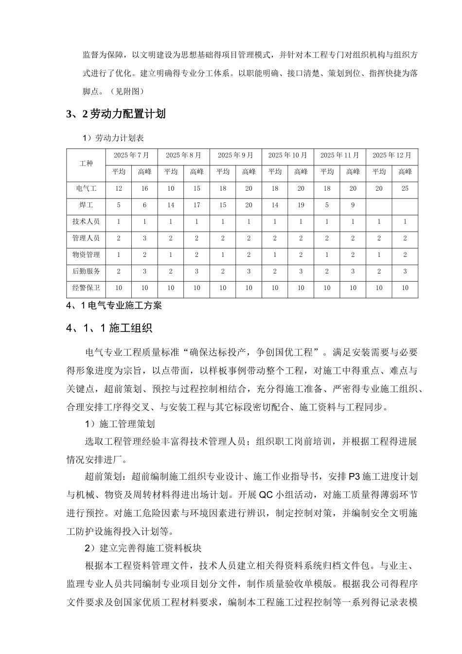 升压站电气施工组织设计_第2页
