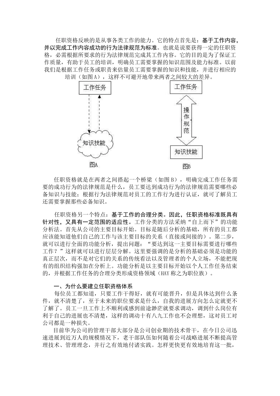 华为公司任职资格体系概述_第1页