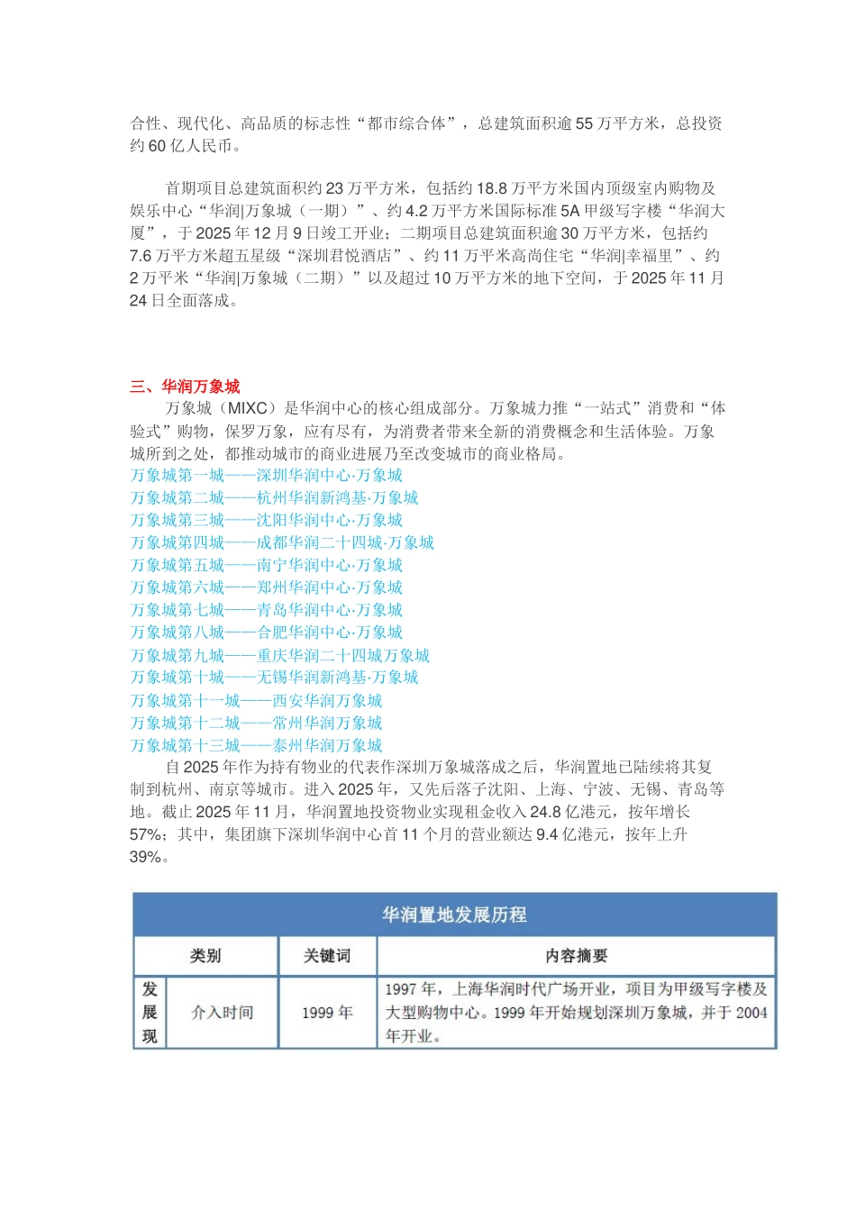 华润商业产品线研究_第2页