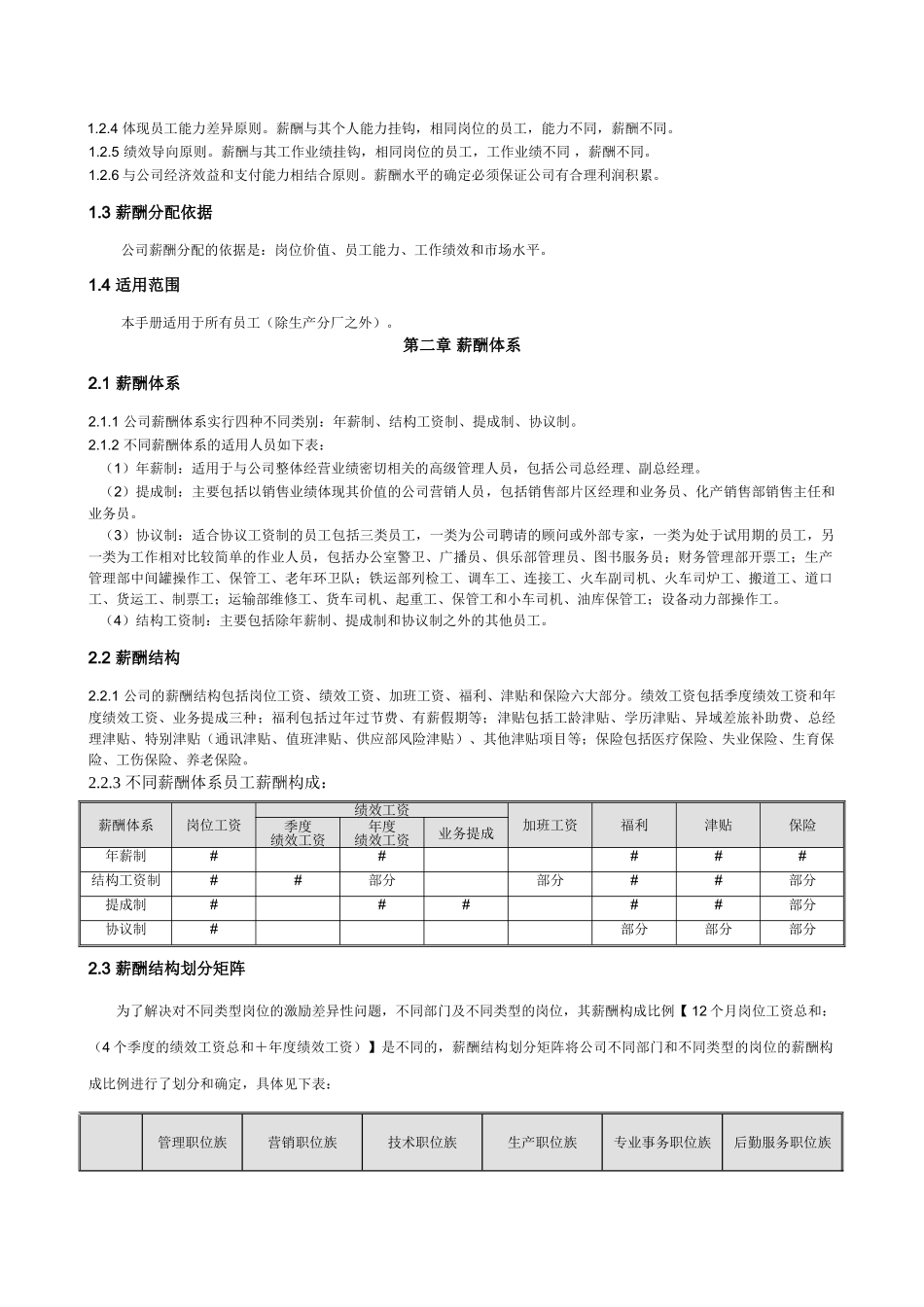 华盈恒信—贵州西洋肥业—西洋肥业薪酬福利管理手册0118_第3页