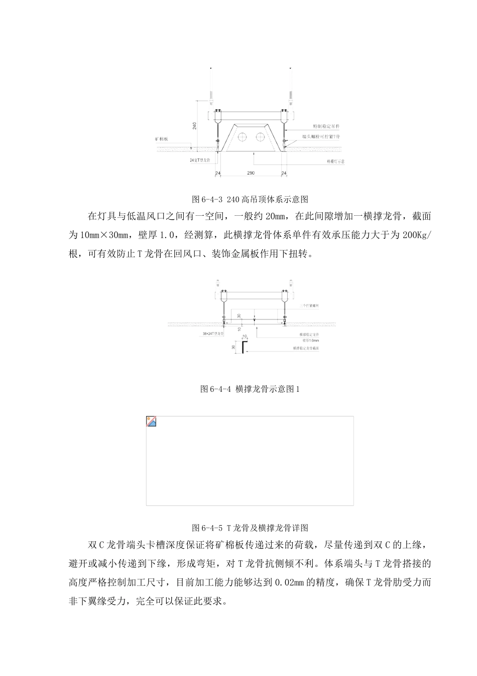 单t设备带龙骨长条形矿棉板吊顶设计与施工技术_第2页