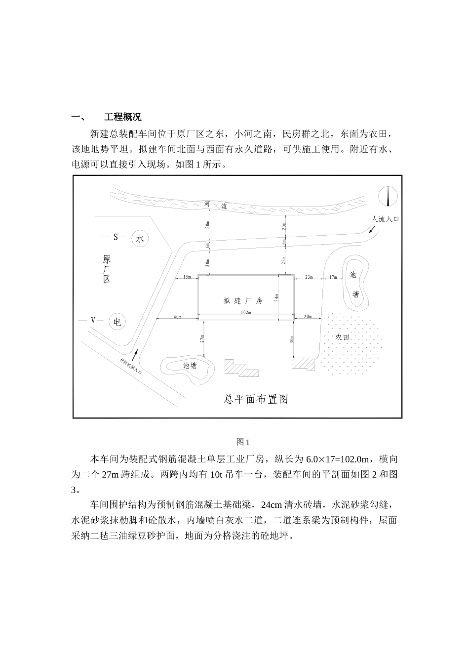 单层工业厂房施工组织设计_第3页