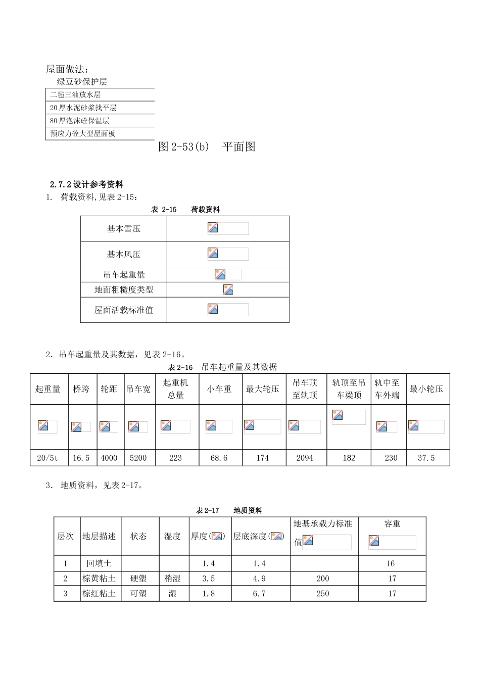 单层工业厂房课程设计例题_第2页