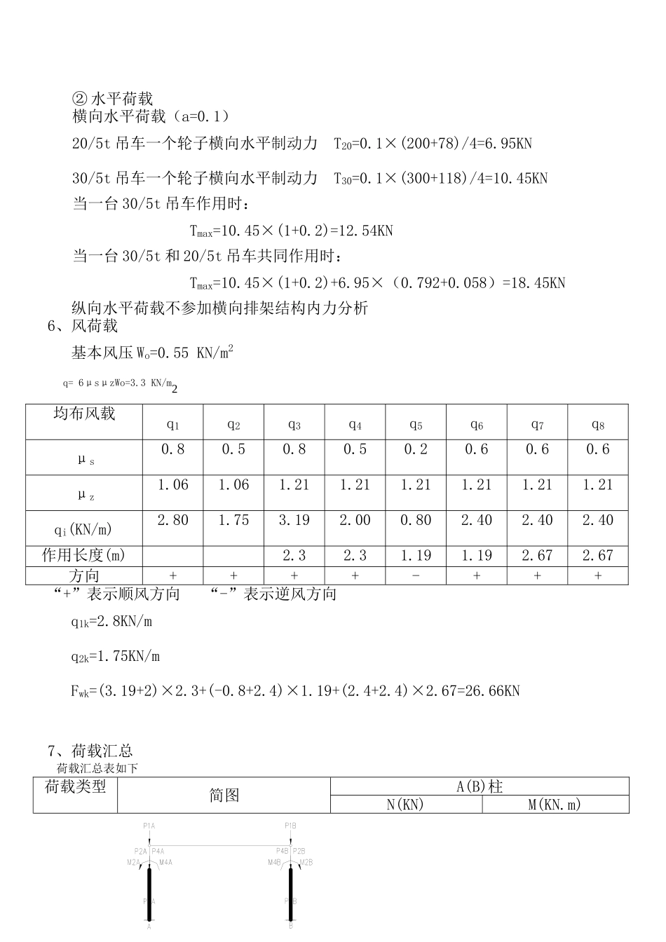 单层机械制造厂装配车间排架结构计算书_第3页