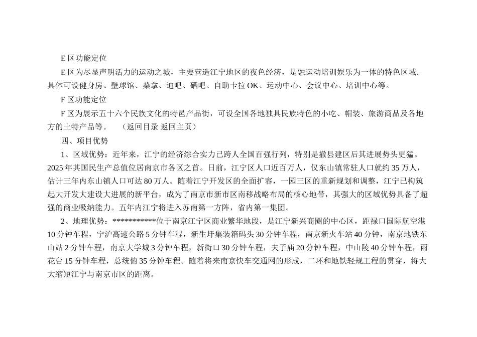 南京某商业街招商手册_第3页