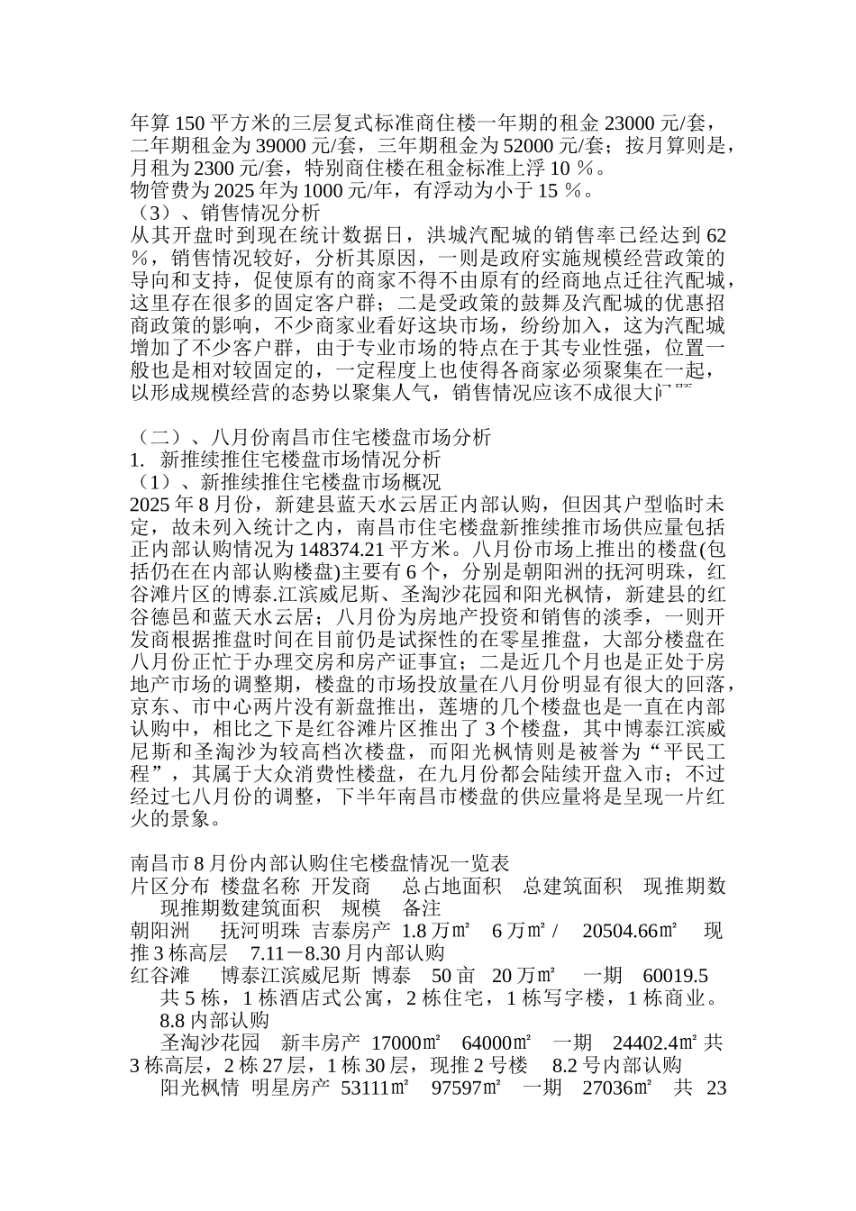 南昌市房地产市场调查报告_第3页