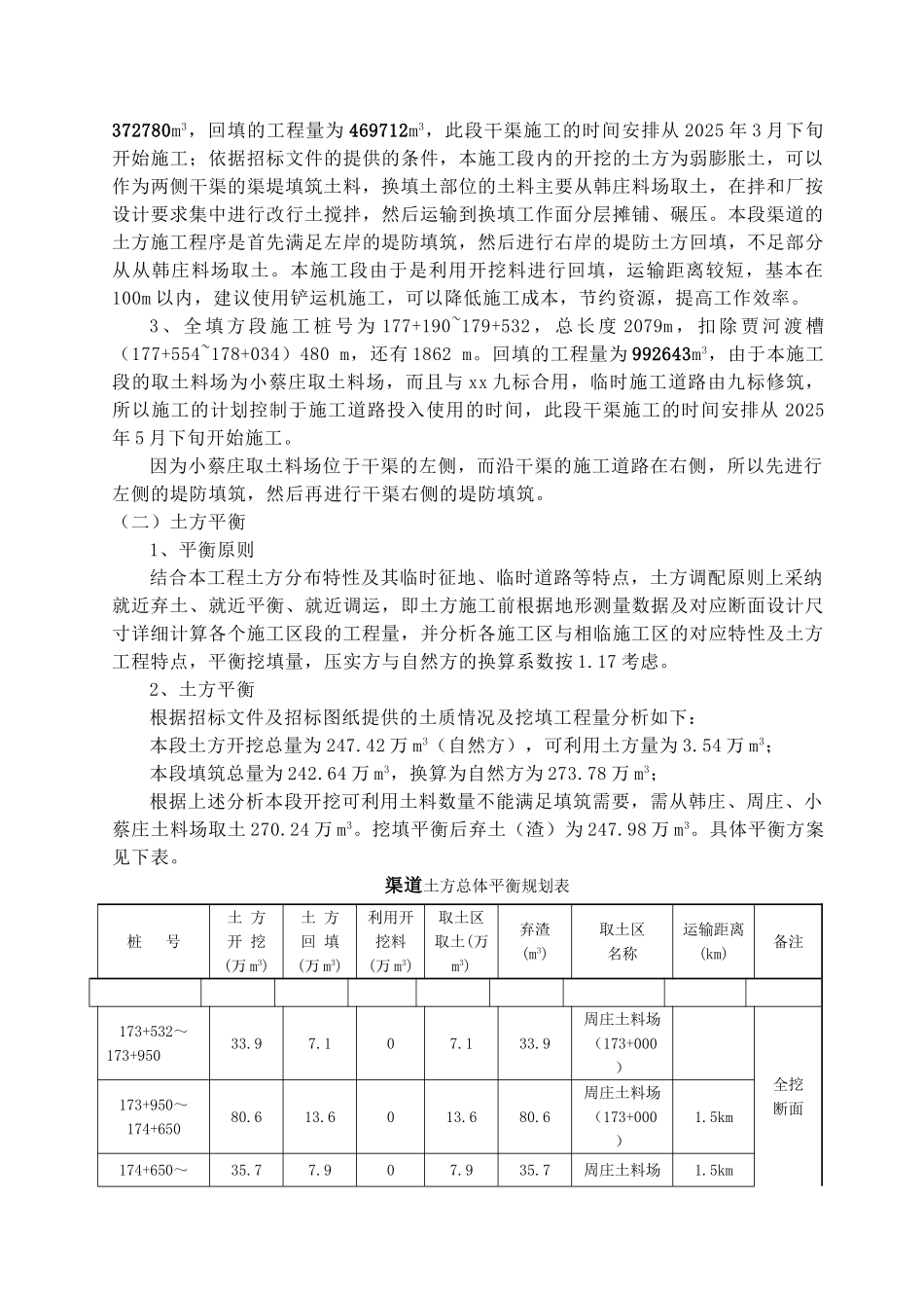 南水北调某渠道工程专项施工方案_第3页
