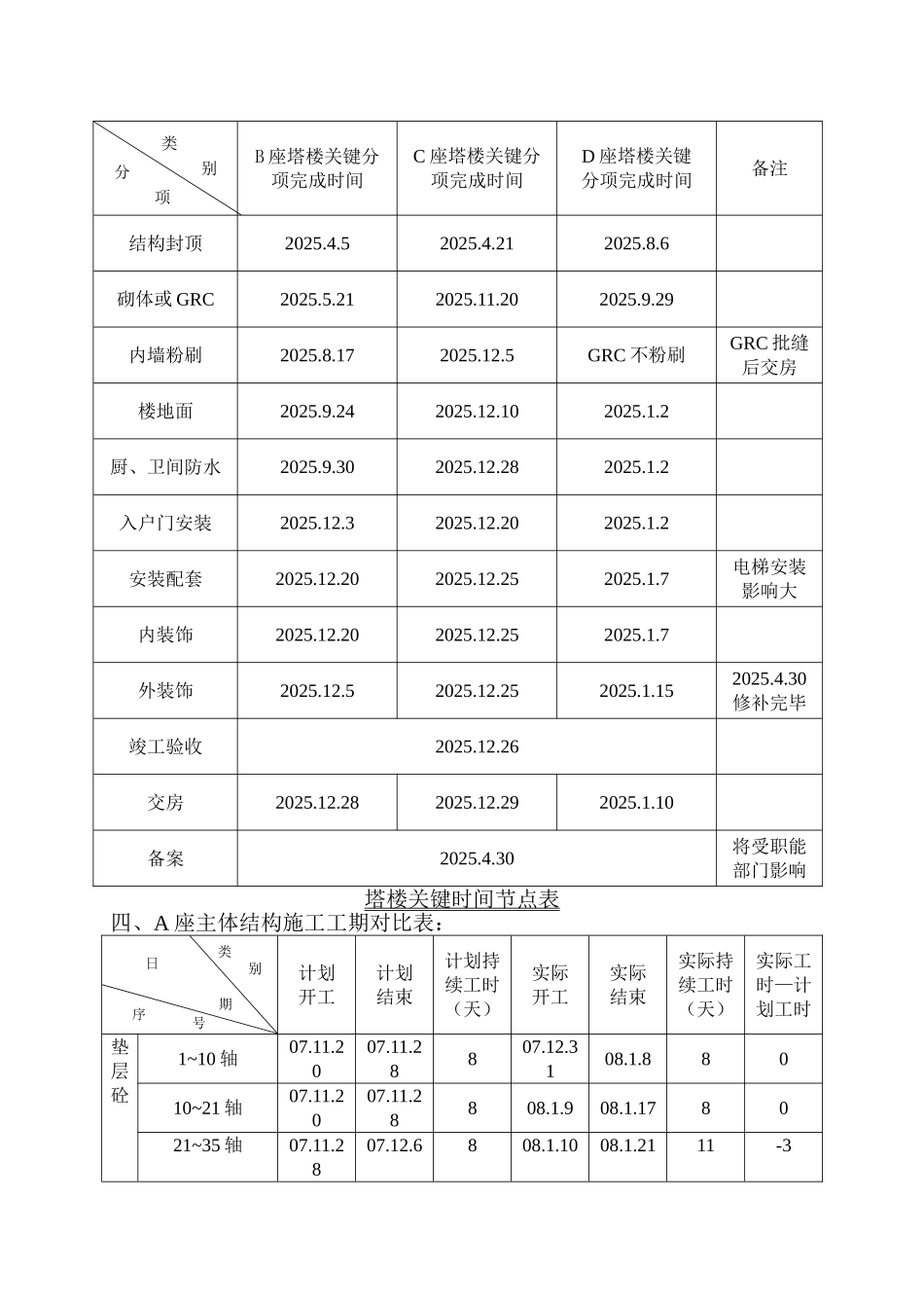 南阳某城市广场项目进度及工程管理评估报告_第3页