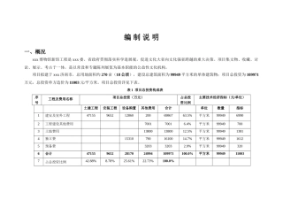 博物馆建筑安装工程概算书