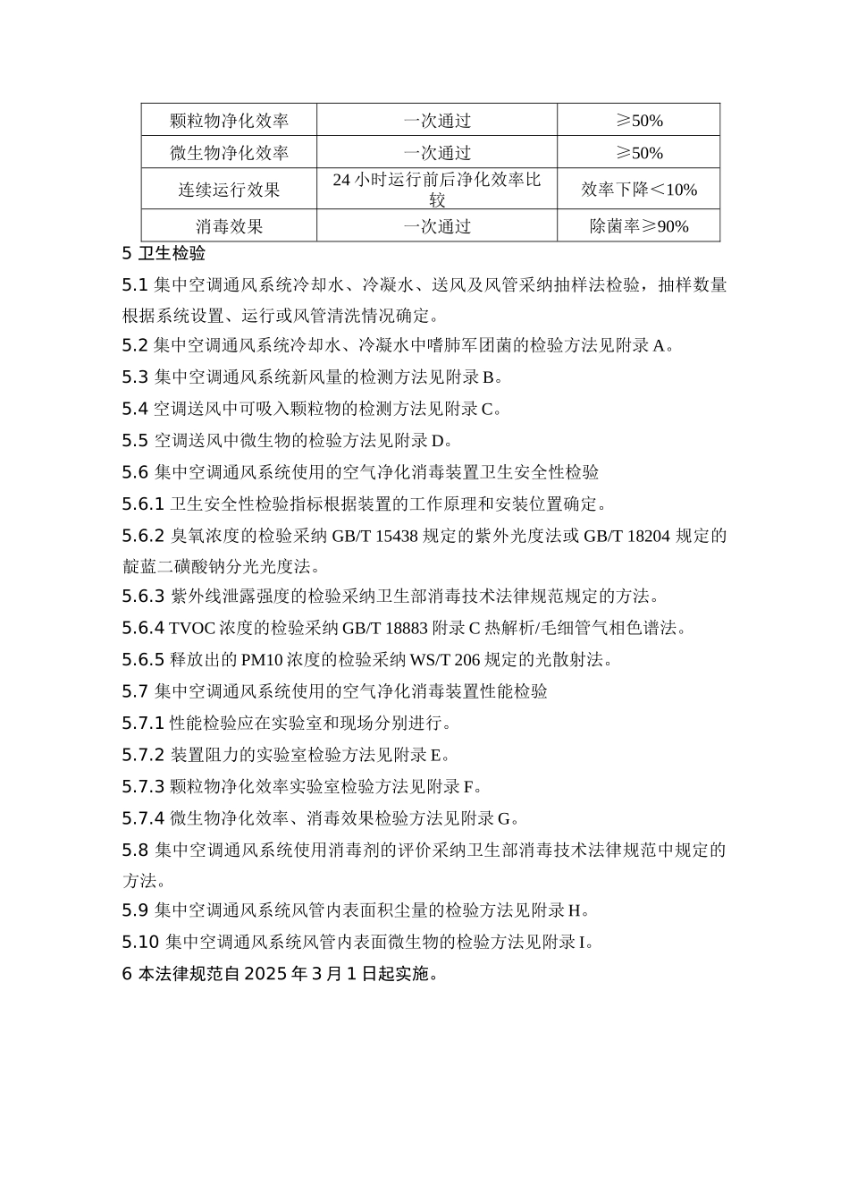 卫生部《公共场所集中空调通风系统卫生规范》_第3页