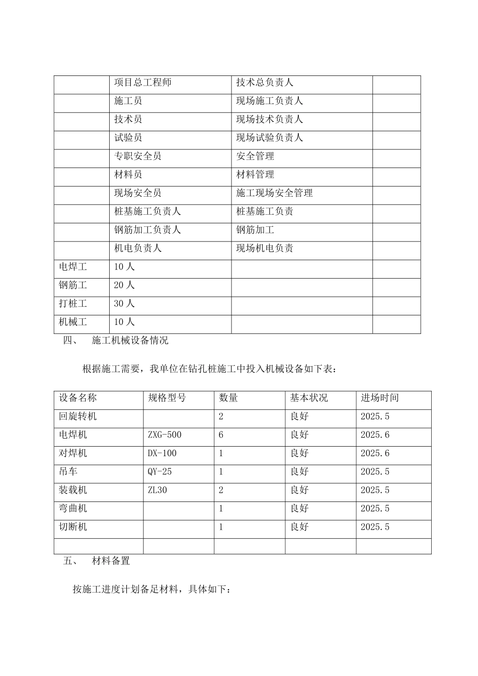 危桥改造钻孔灌注桩基础首件作业指导书_第3页