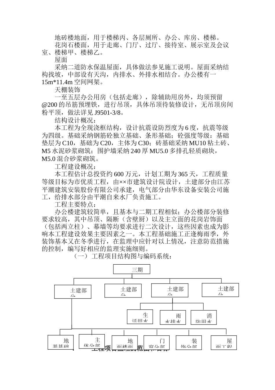 厂某大楼三期工程施工监理规划_第2页