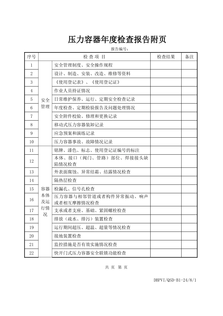 压力容器年度检查报告_第3页