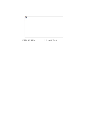 压型钢板示意图